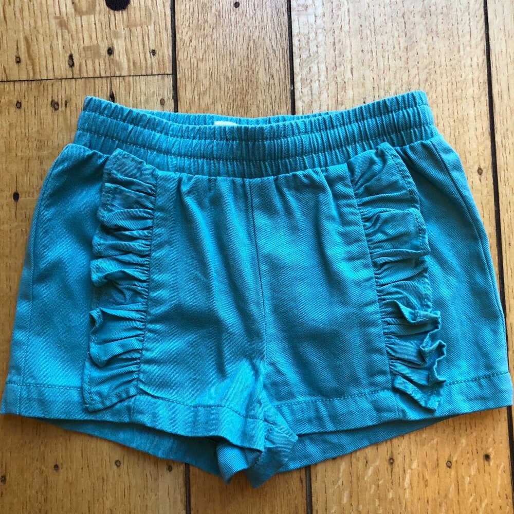 Tea Collection 3T Ruffle Woven Shorts *EUC*